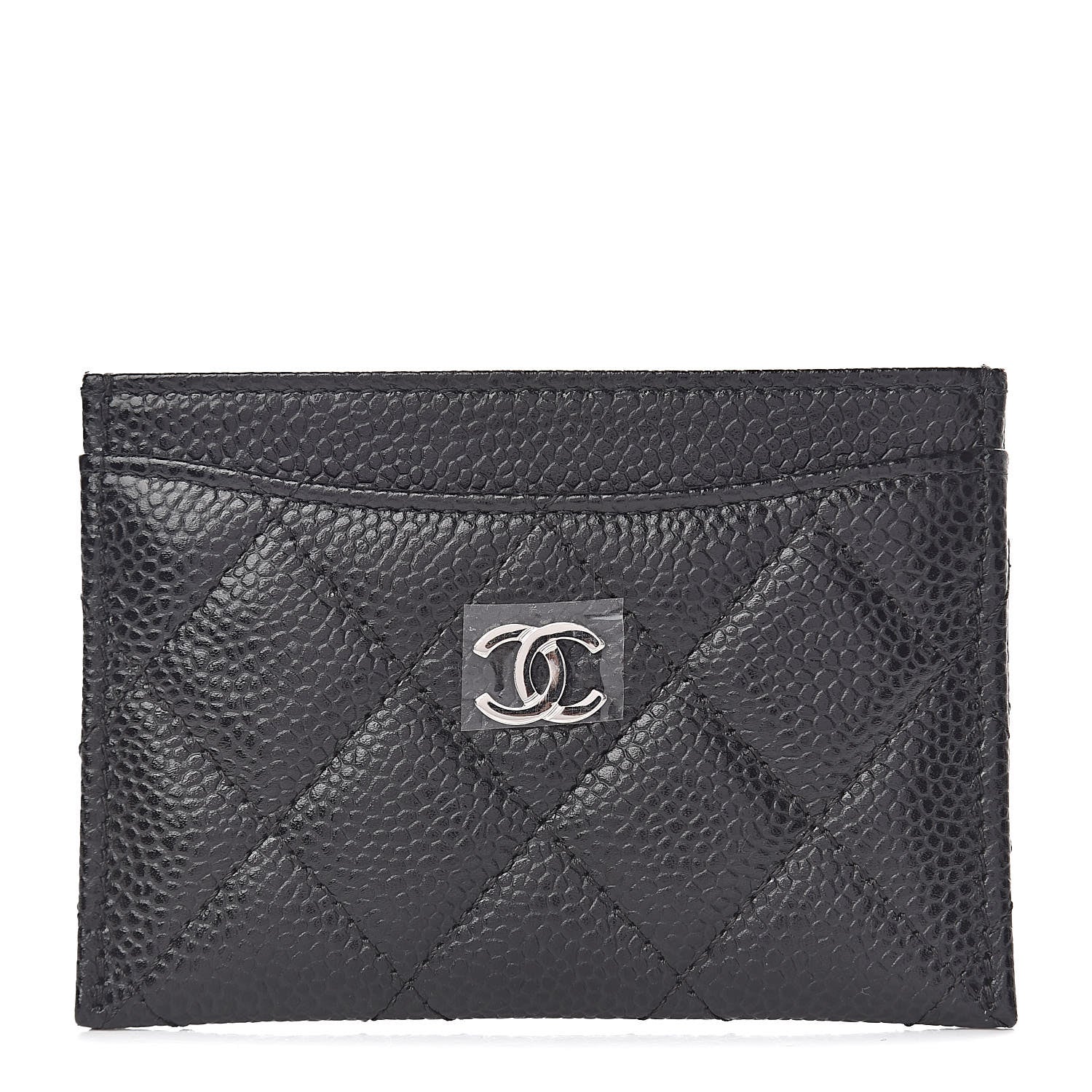 Chanel Caviar Quilted Card Holder Black 1 of 8
