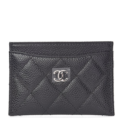 Chanel Caviar Quilted Card Holder Black 1 of 8