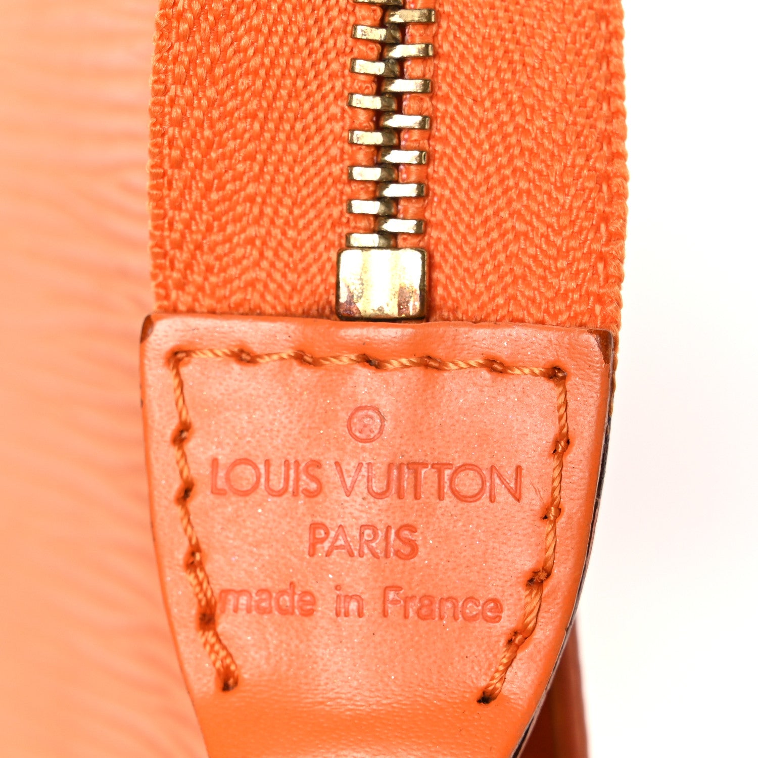 Louis Vuitton Epi Pochette Accessories 24 Mandarin 5 of 9