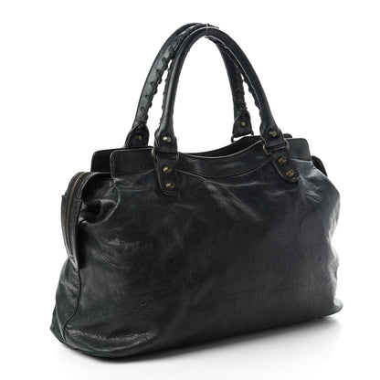 Balenciaga Agneau Classic Hardware Step Black 3 of 10