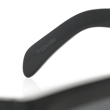 Celine Acetate Square Sunglasses CL401301 Black 7 of 8