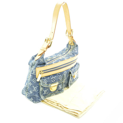 Louis Vuitton Denim Baggy PM Blue 3 of 8