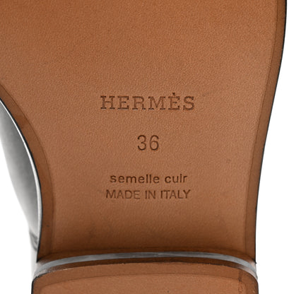 Hermes Box Kelly Jumping Boots 36 Black 6 of 9
