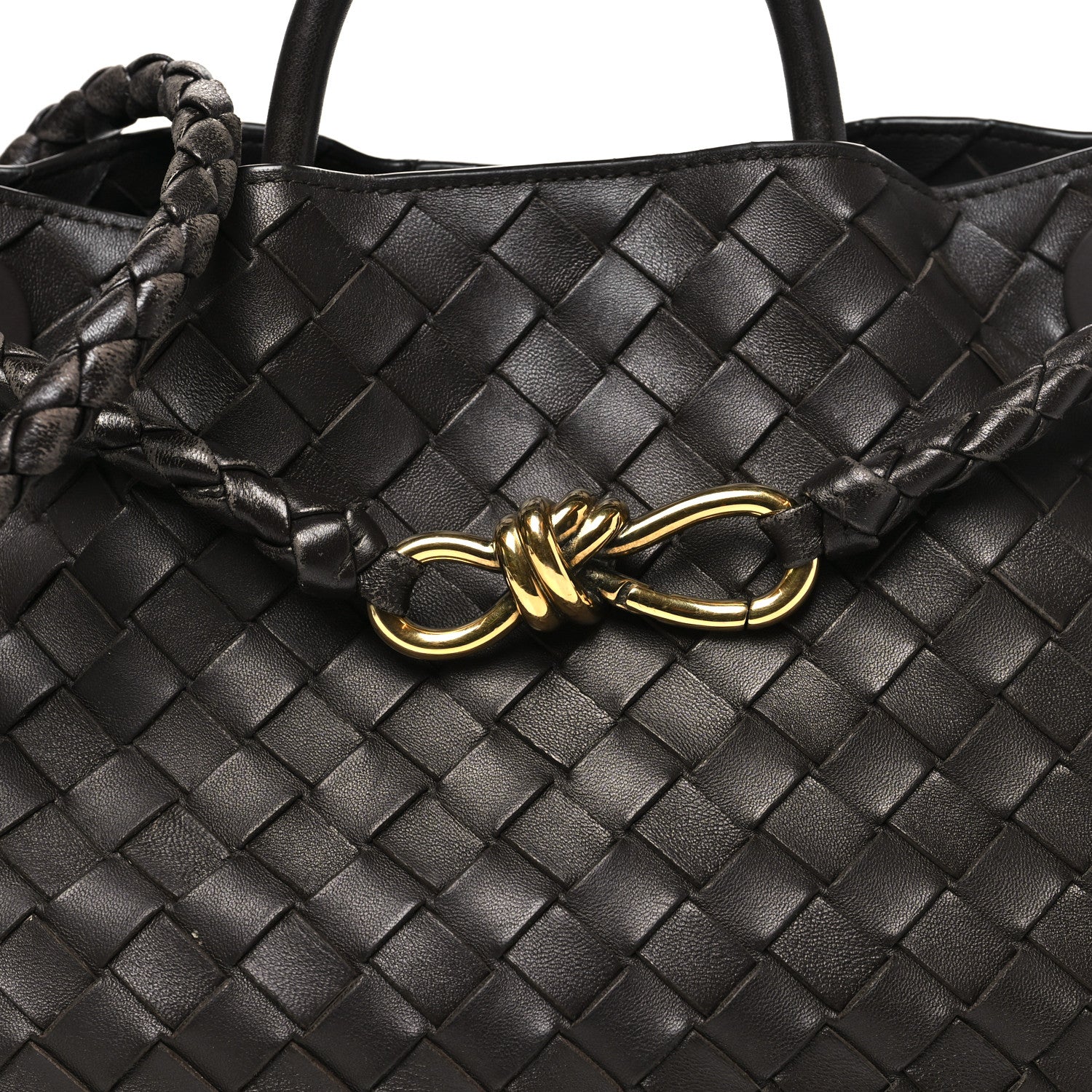 Bottega Veneta Nappa Intrecciato Medium Andiamo Shoulder Bag Fondant 7 of 11
