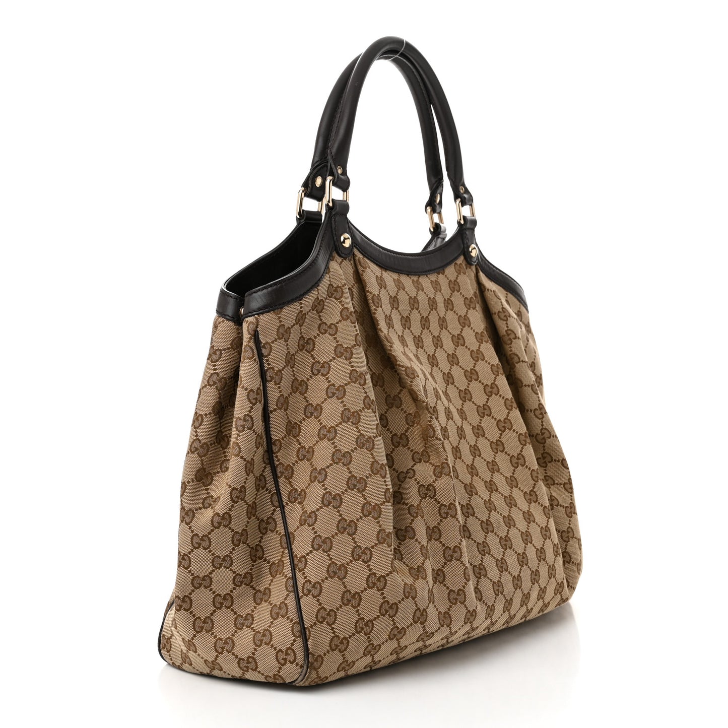Monogram Large Sukey Tote Dark Brown