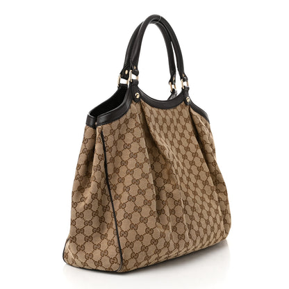 Gucci Monogram Large Sukey Tote Dark Brown 3 of 12