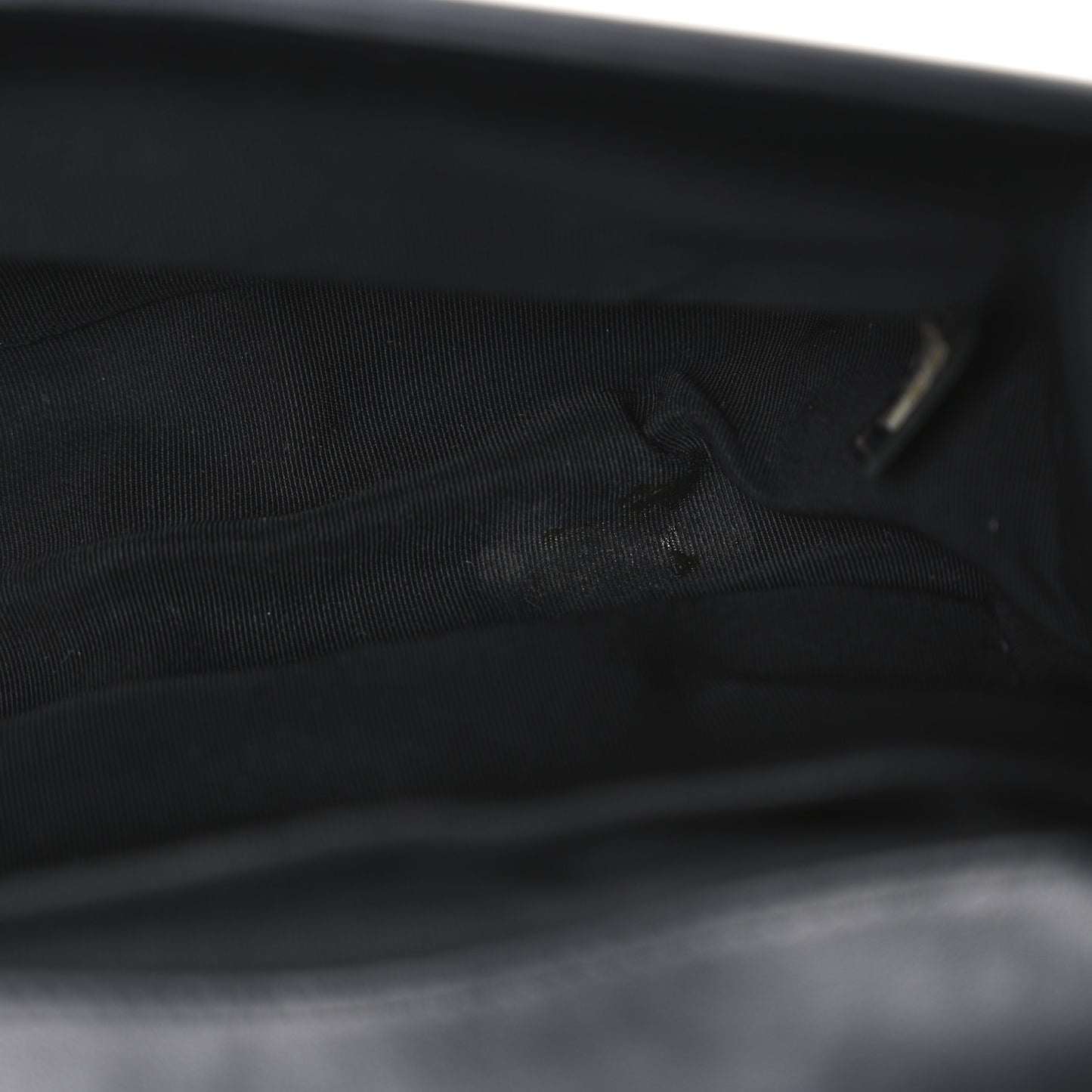 Lambskin Quilted Medium Boy Flap Black