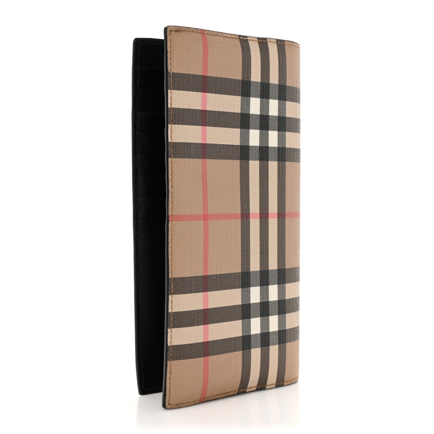 Vintage Check Continental Wallet Archive Beige