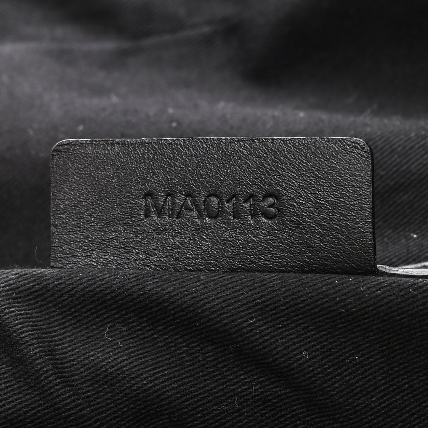 Sugar Goatskin Large Nightingale Black