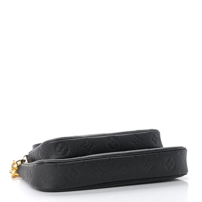 Louis Vuitton Empreinte Monogram Giant Multi Pochette Accessories Black 4 of 8