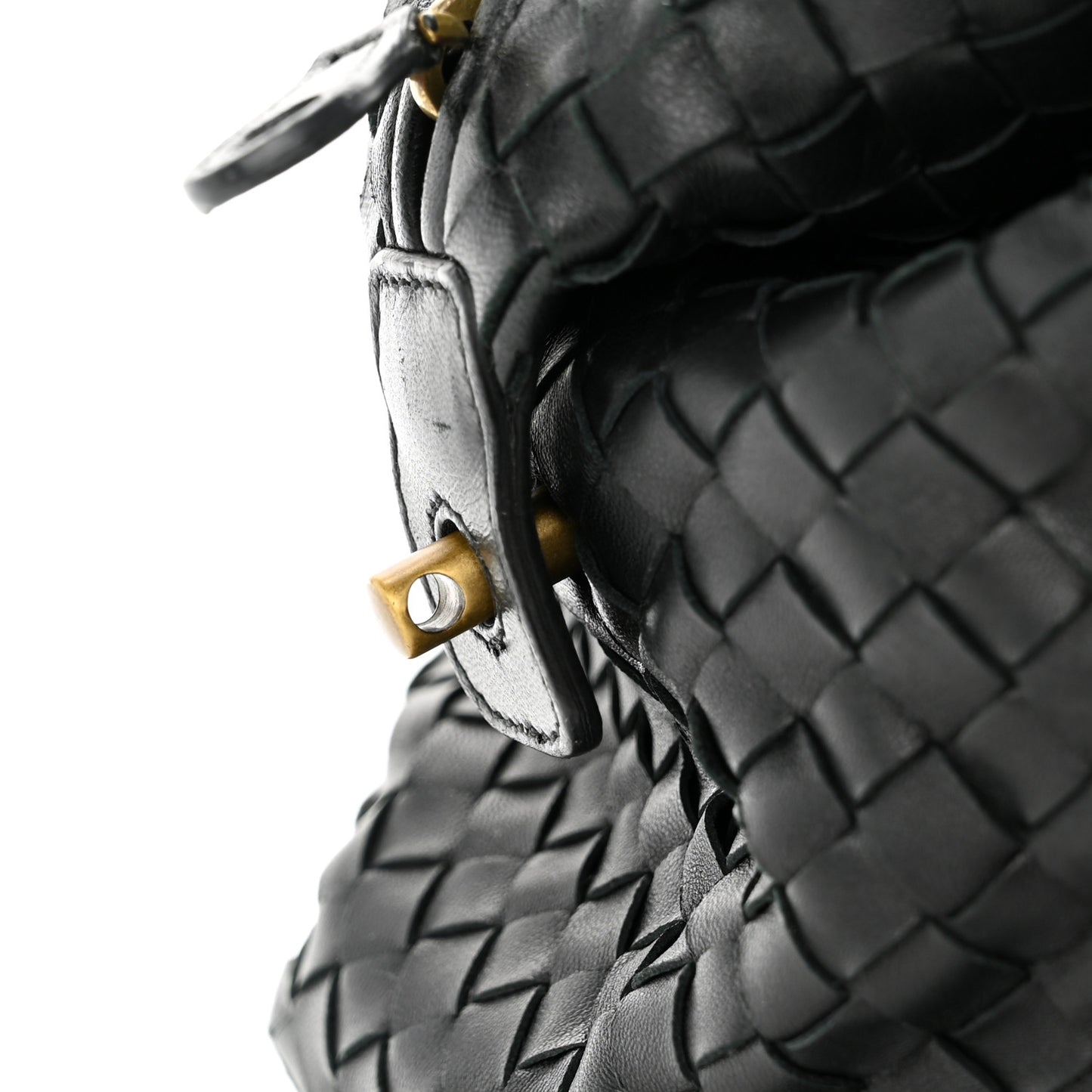 Nappa Intrecciato Boston Black