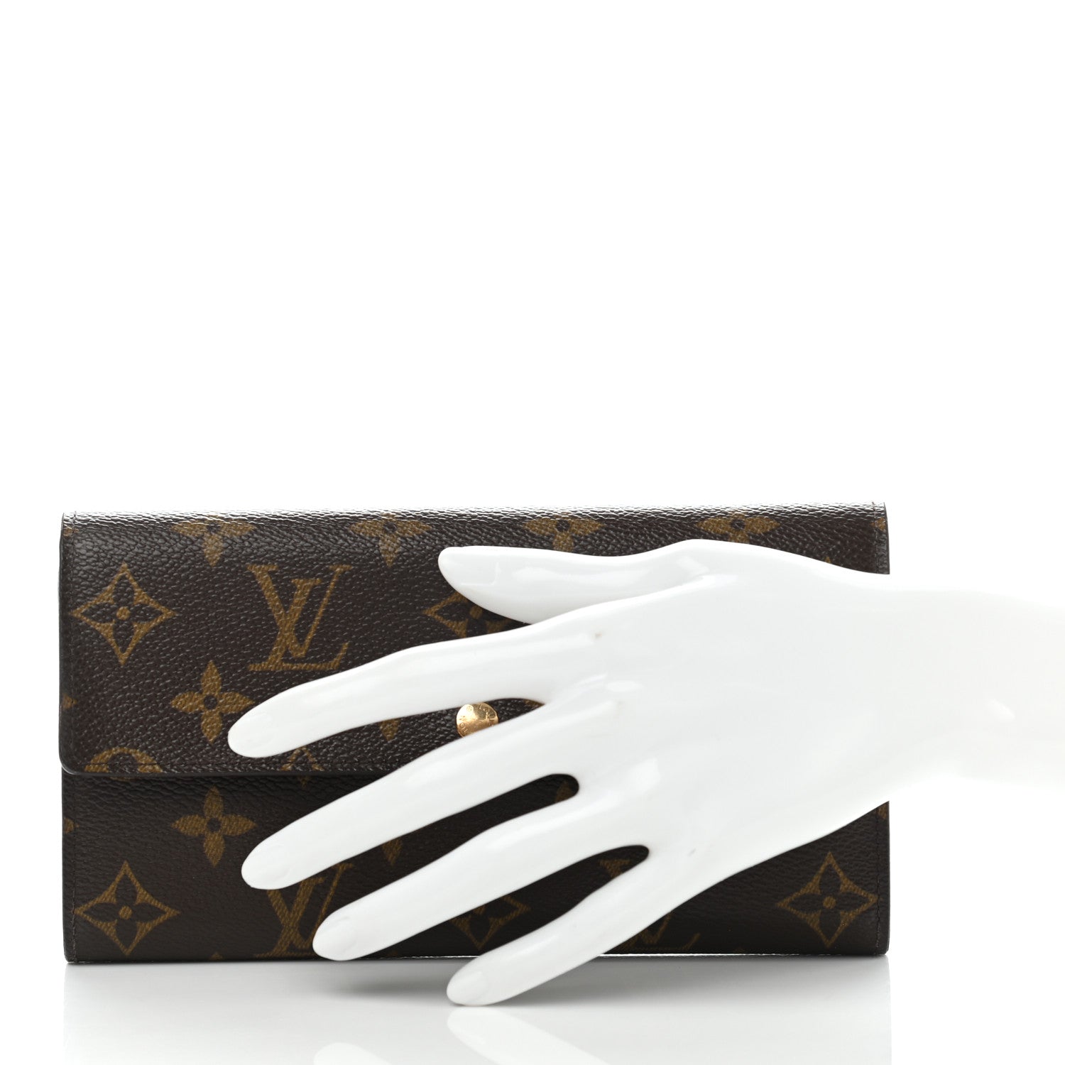 Louis Vuitton Monogram Sarah Wallet 2 of 9