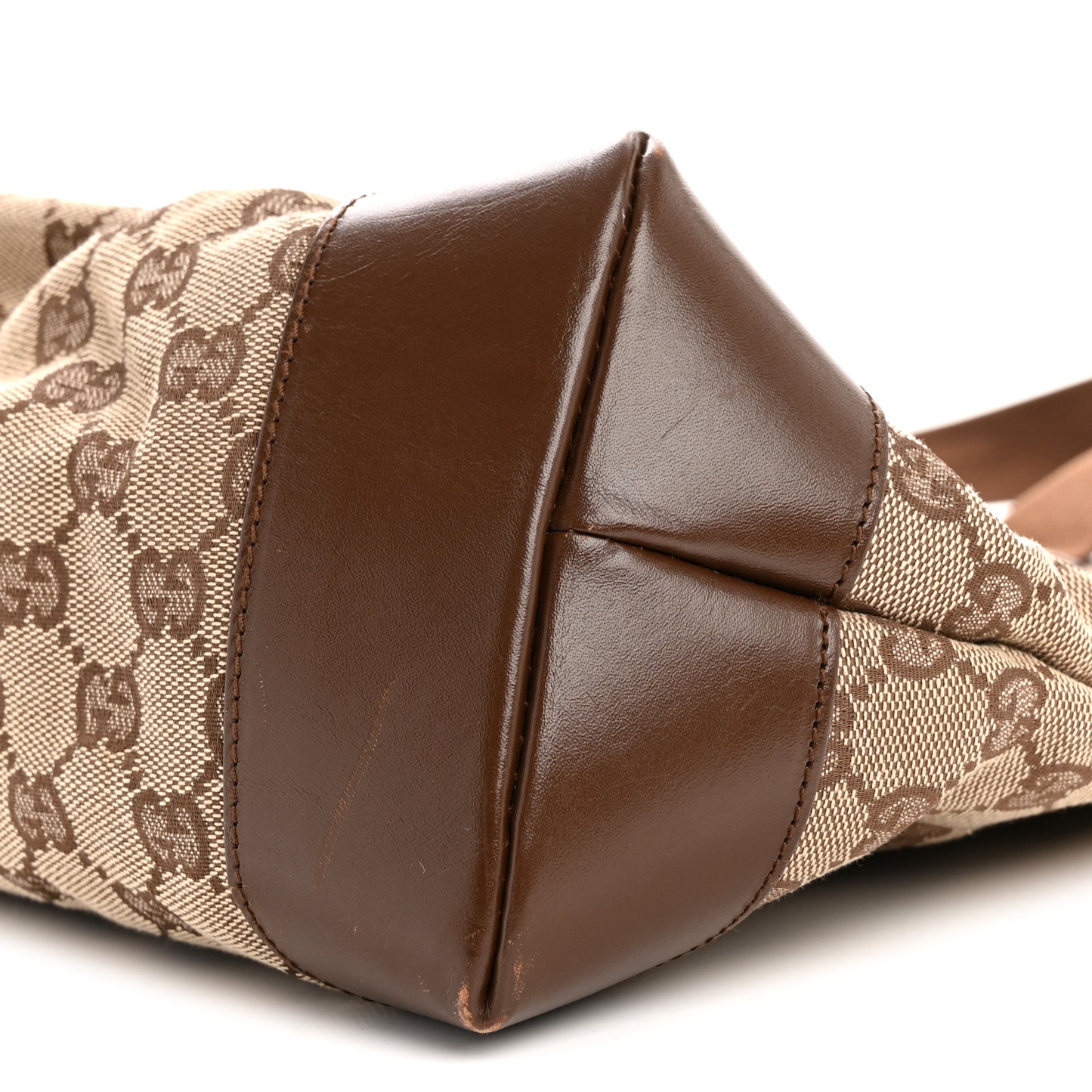 Monogram Tote Bag Brown