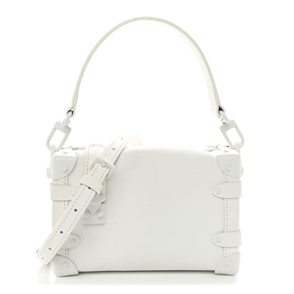 Louis Vuitton Calfskin Side Trunk PM Off White 1 of 9
