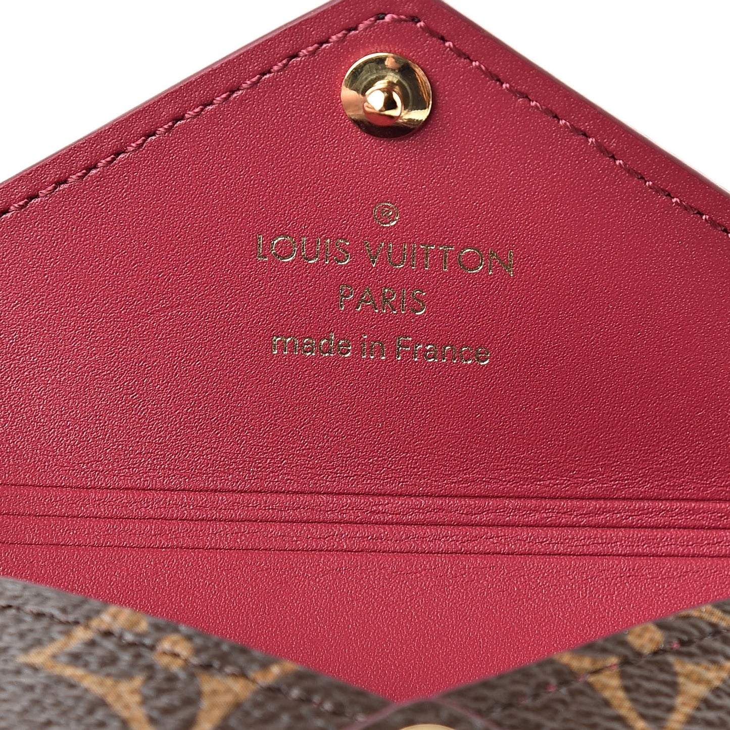 Monogram Small Kirigami Pochette Insert Fuchsia