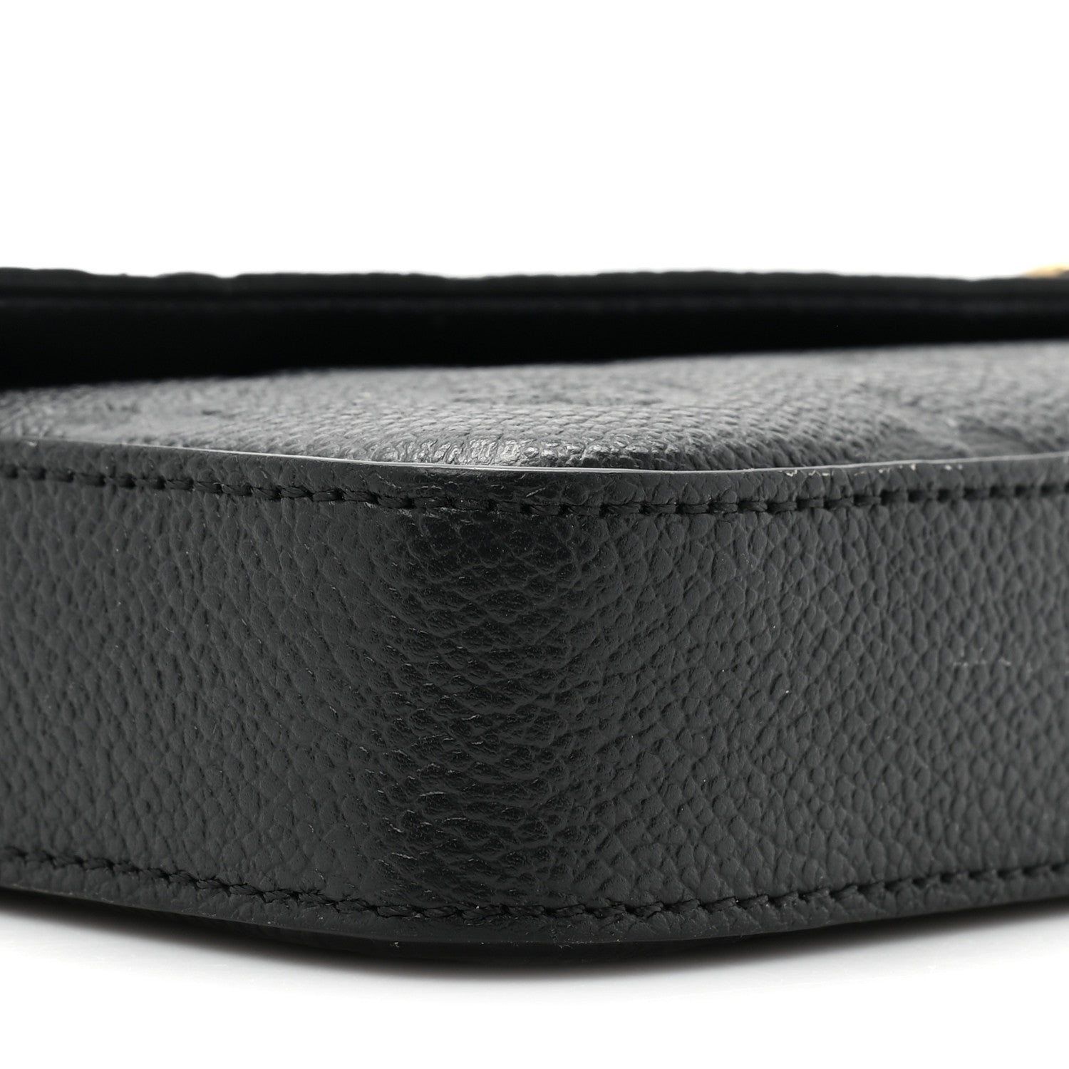 Louis Vuitton Empreinte Pochette Felicie Chain Wallet Black 10 of 13