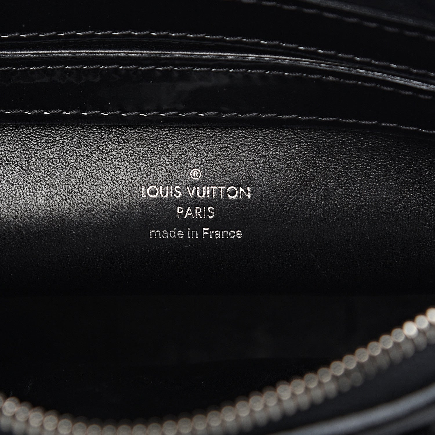 Louis Vuitton Patent Lambskin Fascination Lockit BB Black 5 of 9
