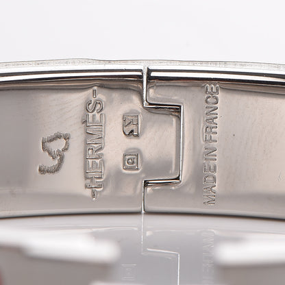 Hermes Enamel Narrow Clic Clac H Bracelet PM Rouge Amarante 4 of 10