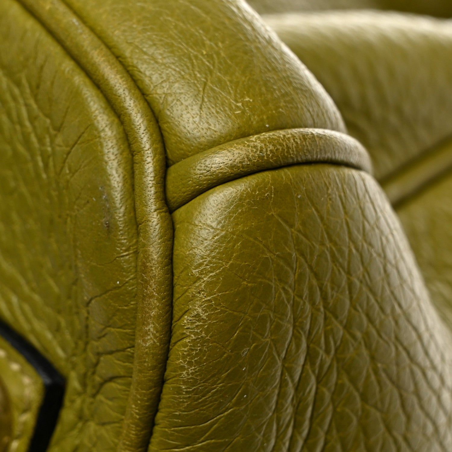 Hermes Taurillon Clemence Birkin 35 Vert Chartreuse 14 of 24
