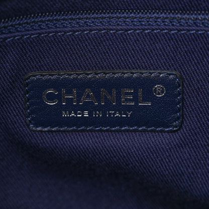 Chanel Iridescent Calfskin Quilted New Bubble Tote Vert Fonce 7 of 17
