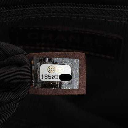 Chanel Nubuck Quilted Large Boy Flap Brown 2 of 11