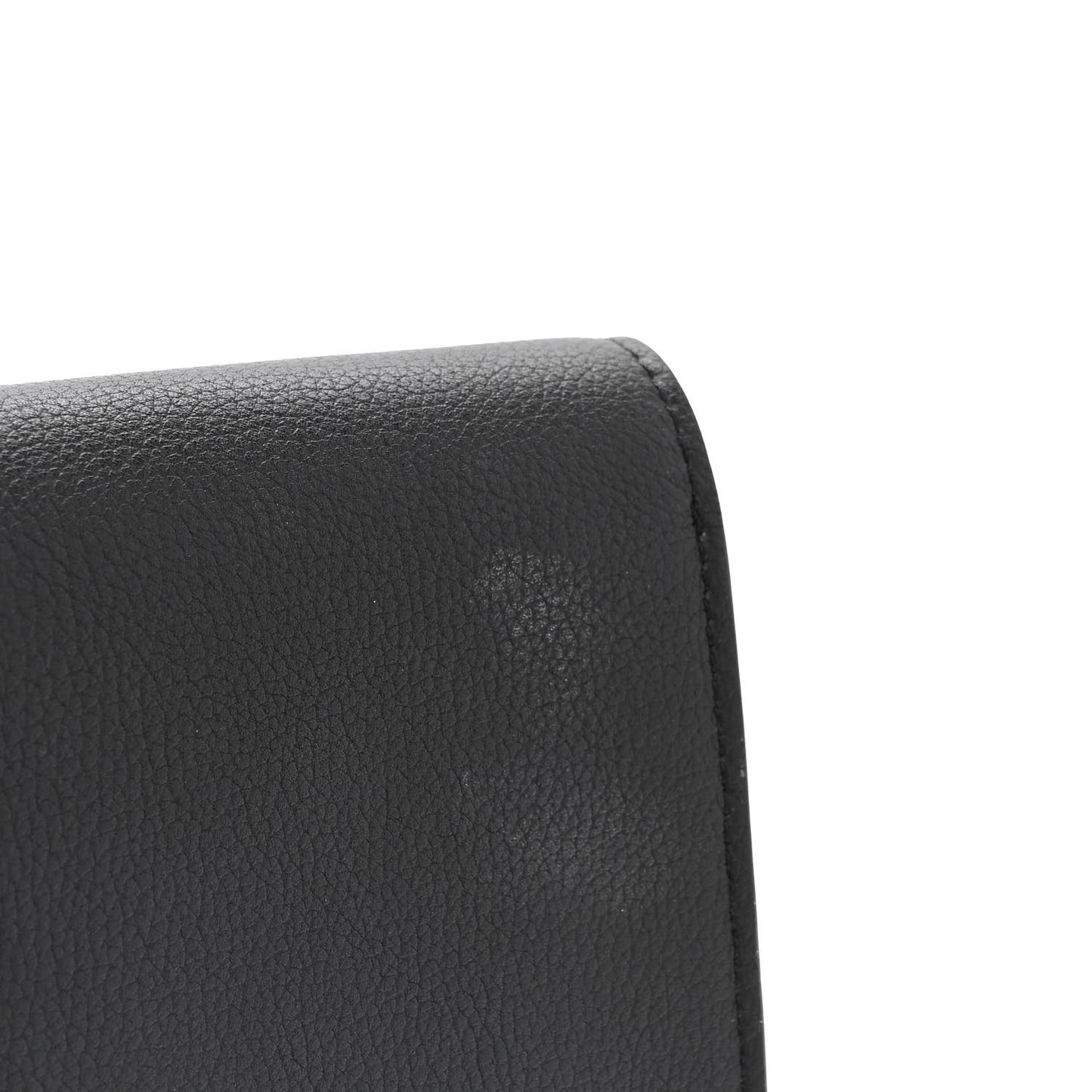 Soft Calfskin Mini My Lockme Chain Pochette Black