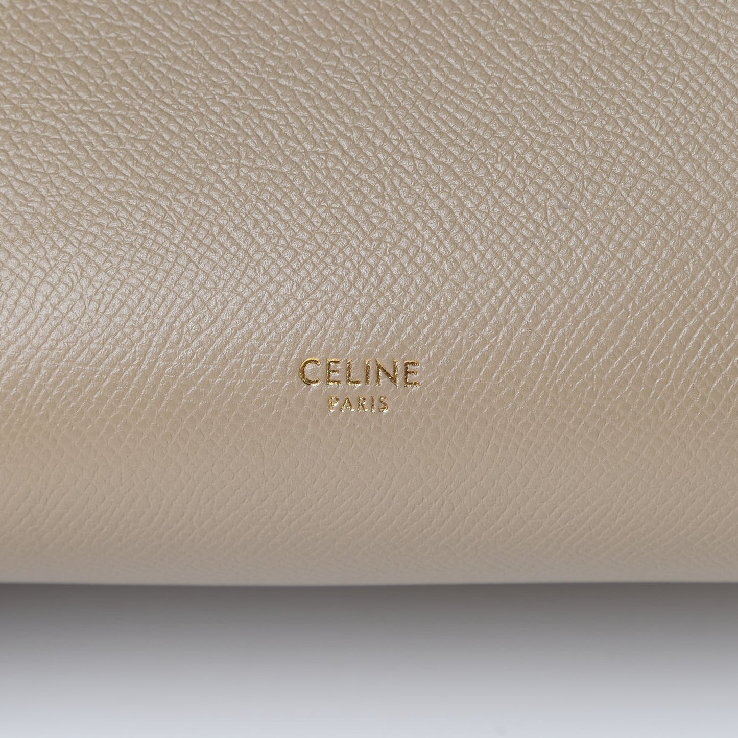 Grained Calfskin Mini Belt Bag Light Taupe