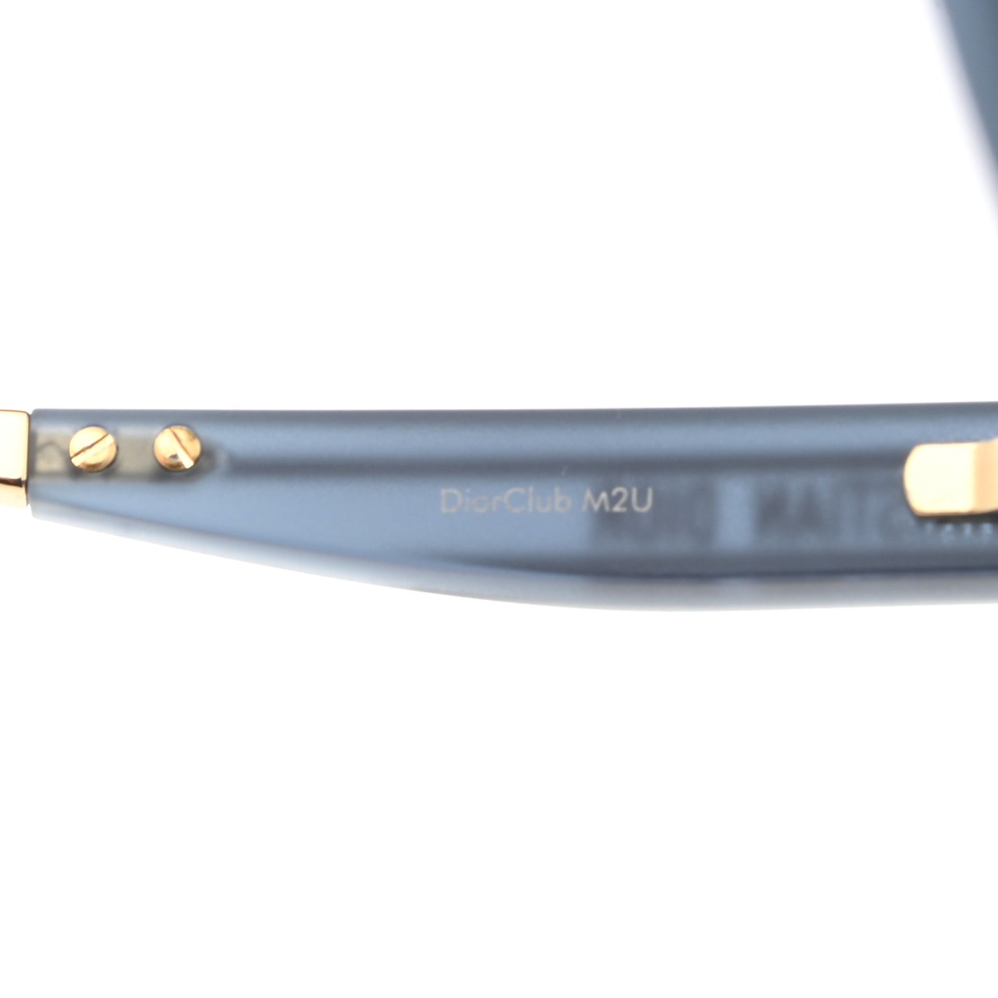 Oblique Mask DiorClub M2U Sunglasses Translucent Blue