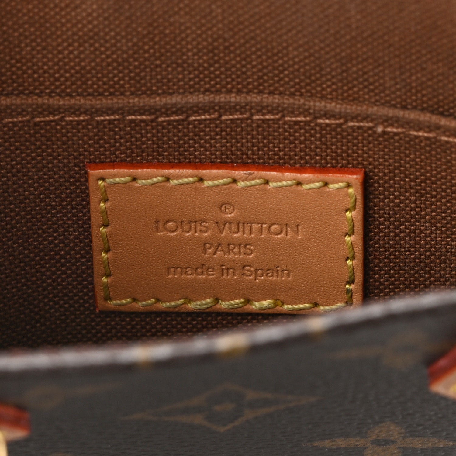 Louis Vuitton Monogram Petit Sac Plat 6 of 11