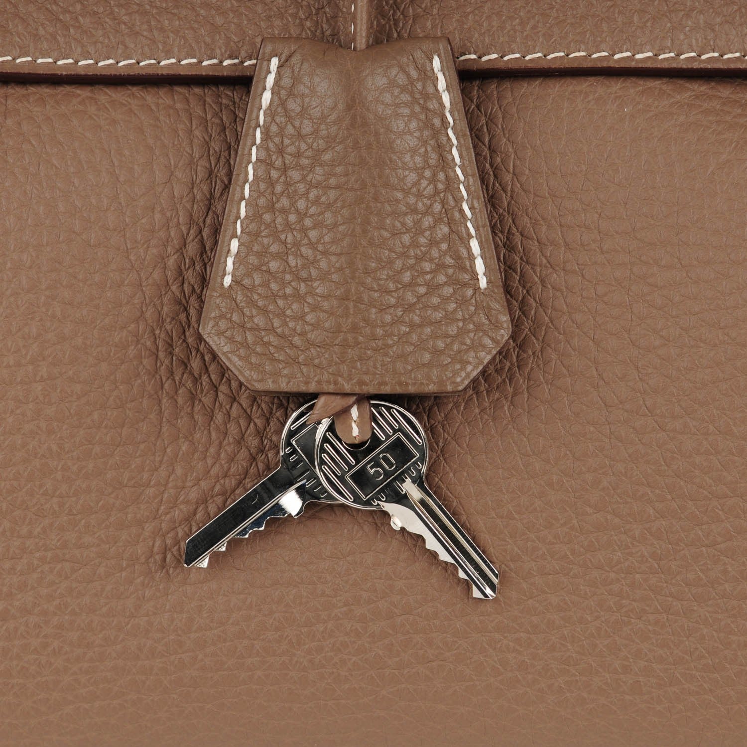 Hermes Togo Shoulder Kelly 40 Etoupe 8 of 21