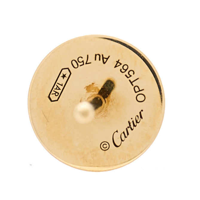 18K Yellow Gold LOVE Earrings