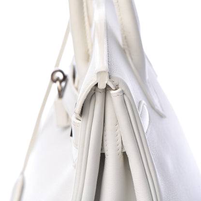Hermes Swift Birkin 30 White 38 of 51