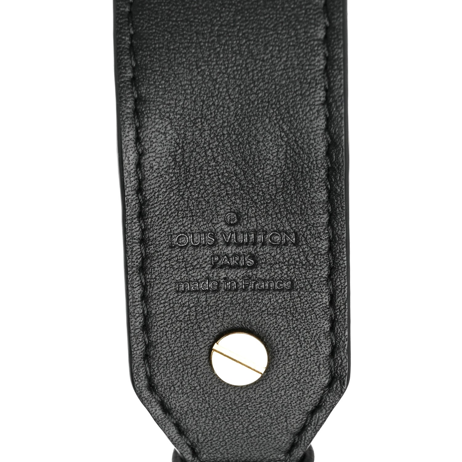 Louis Vuitton Monogram Bandouliere Shoulder Strap XL Black 3 of 5