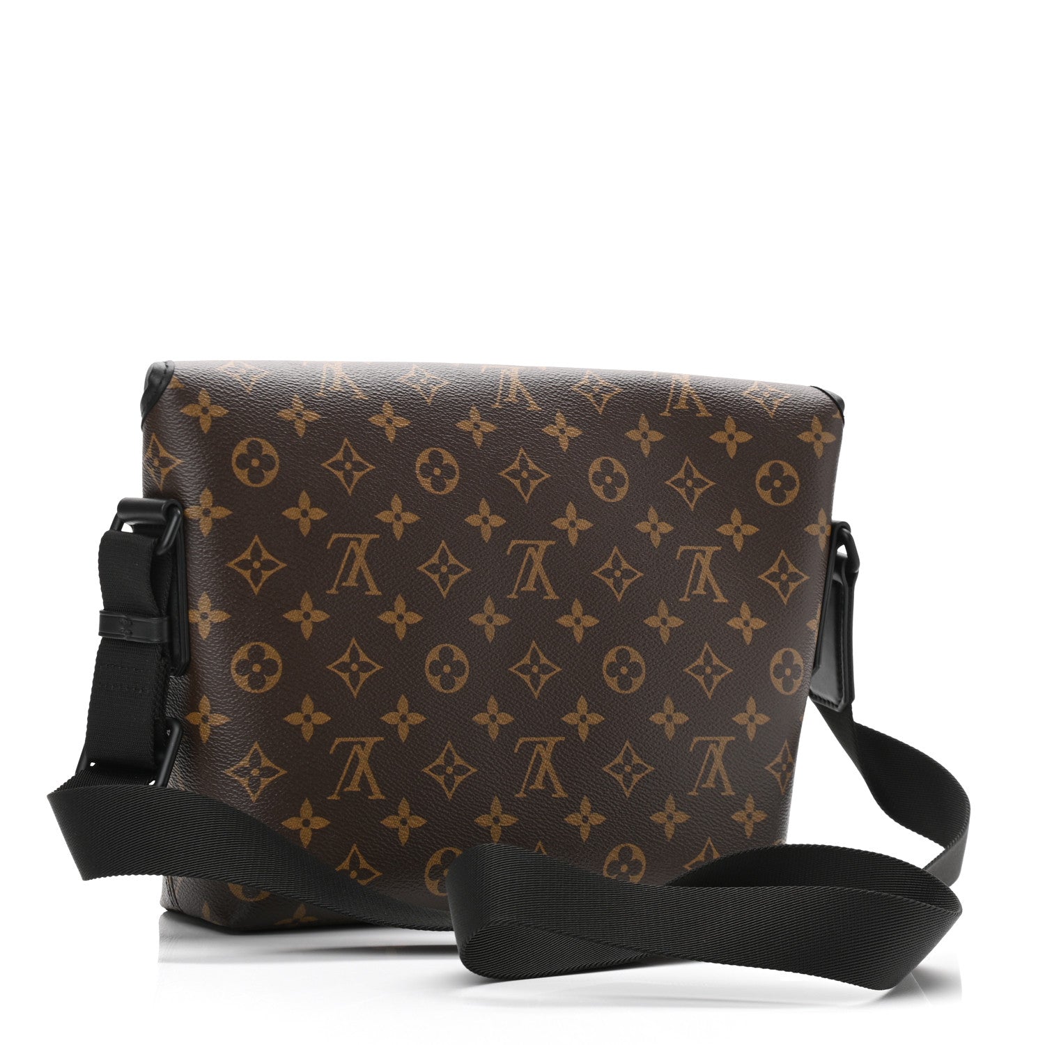 Louis Vuitton Monogram Macassar Magnetic Messenger 2 of 9