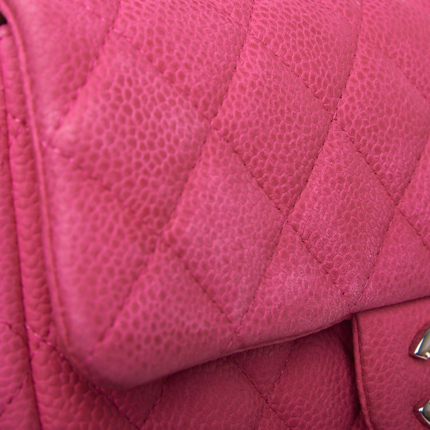 Chanel Iridescent Caviar Quilted Mini Rectangular Flap Pink 12 of 13