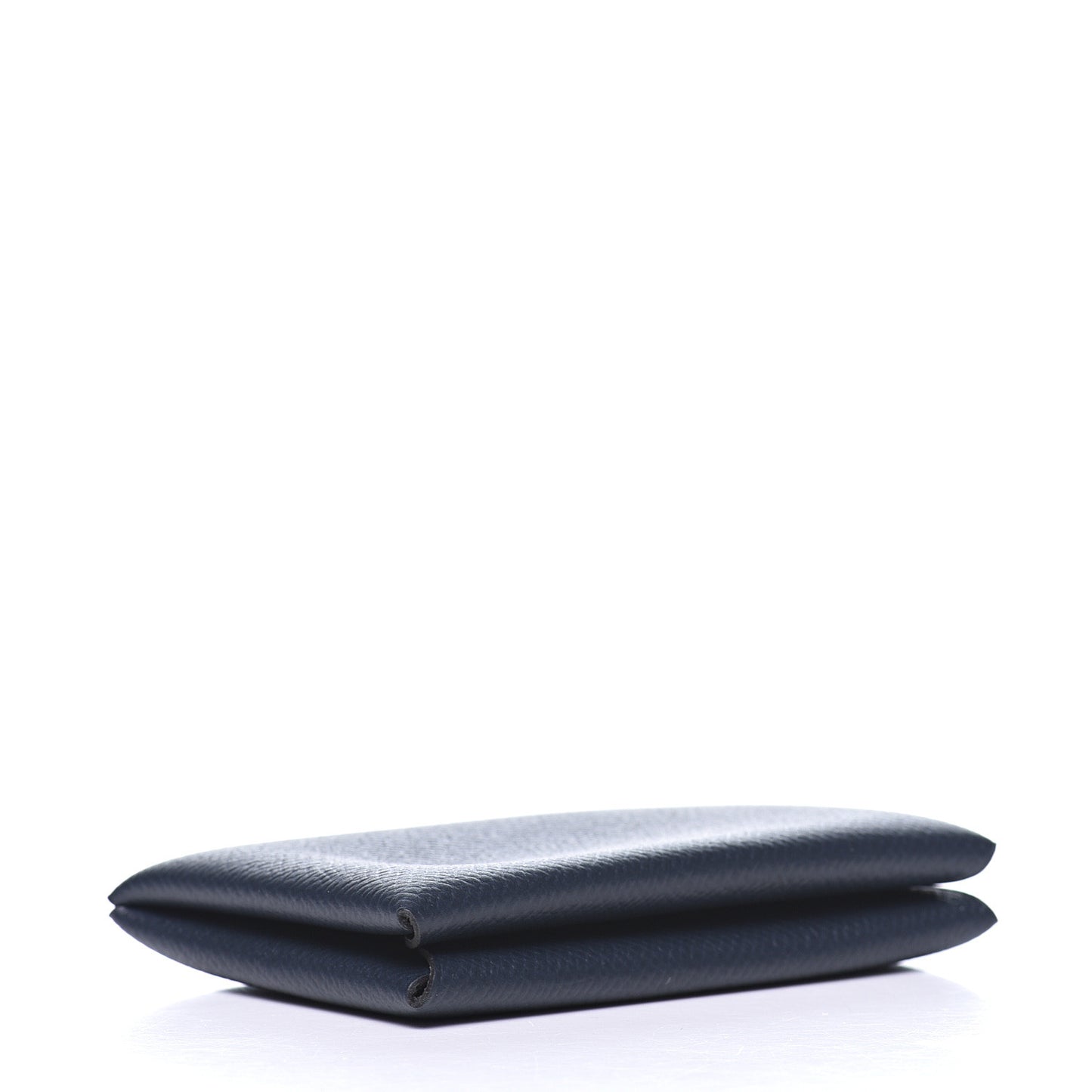 Epsom Verso Calvi Card Case Bleu Indigo Vert Amande