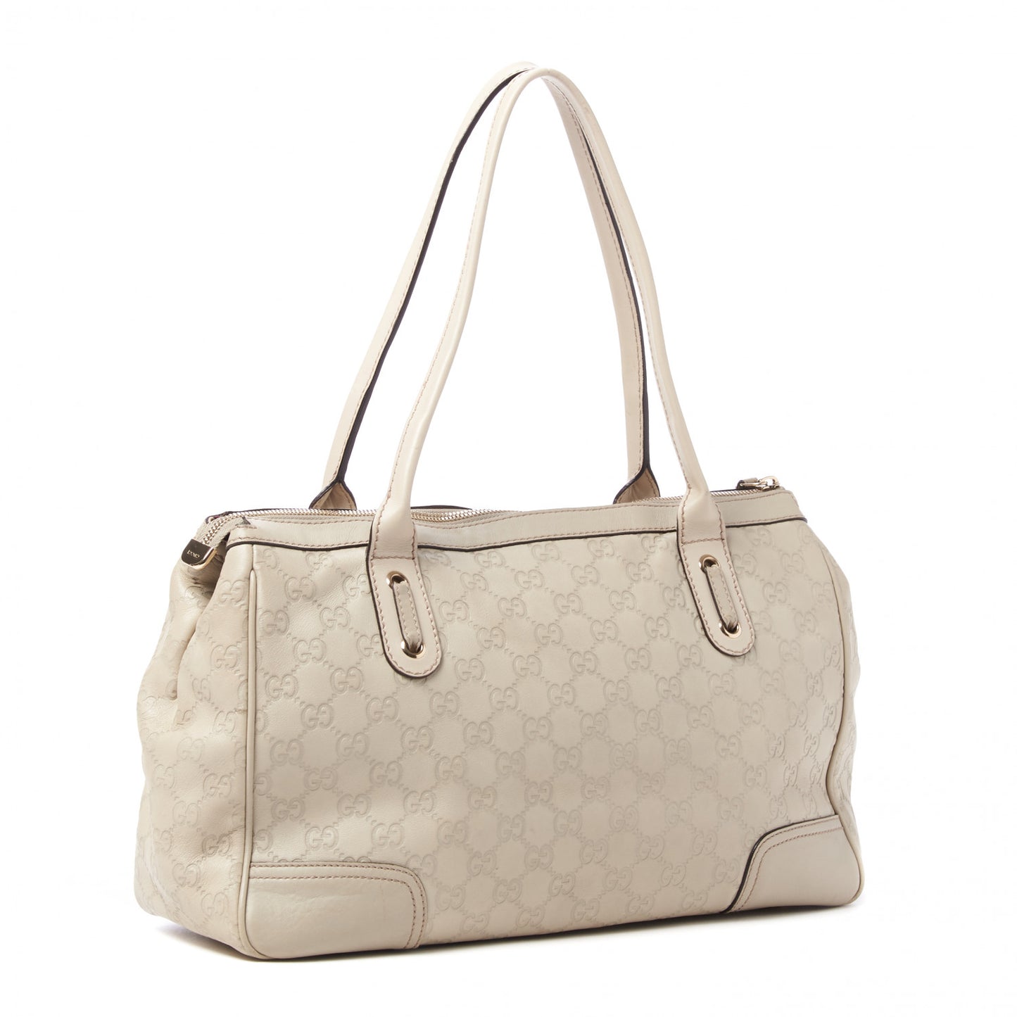 Guccissima Medium Princy Tote Off White