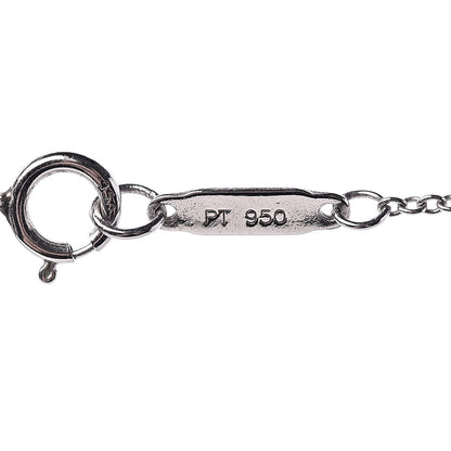 Tiffany Platinum Diamond Pink Sapphire Soleste Pendant Necklace 6 of 7