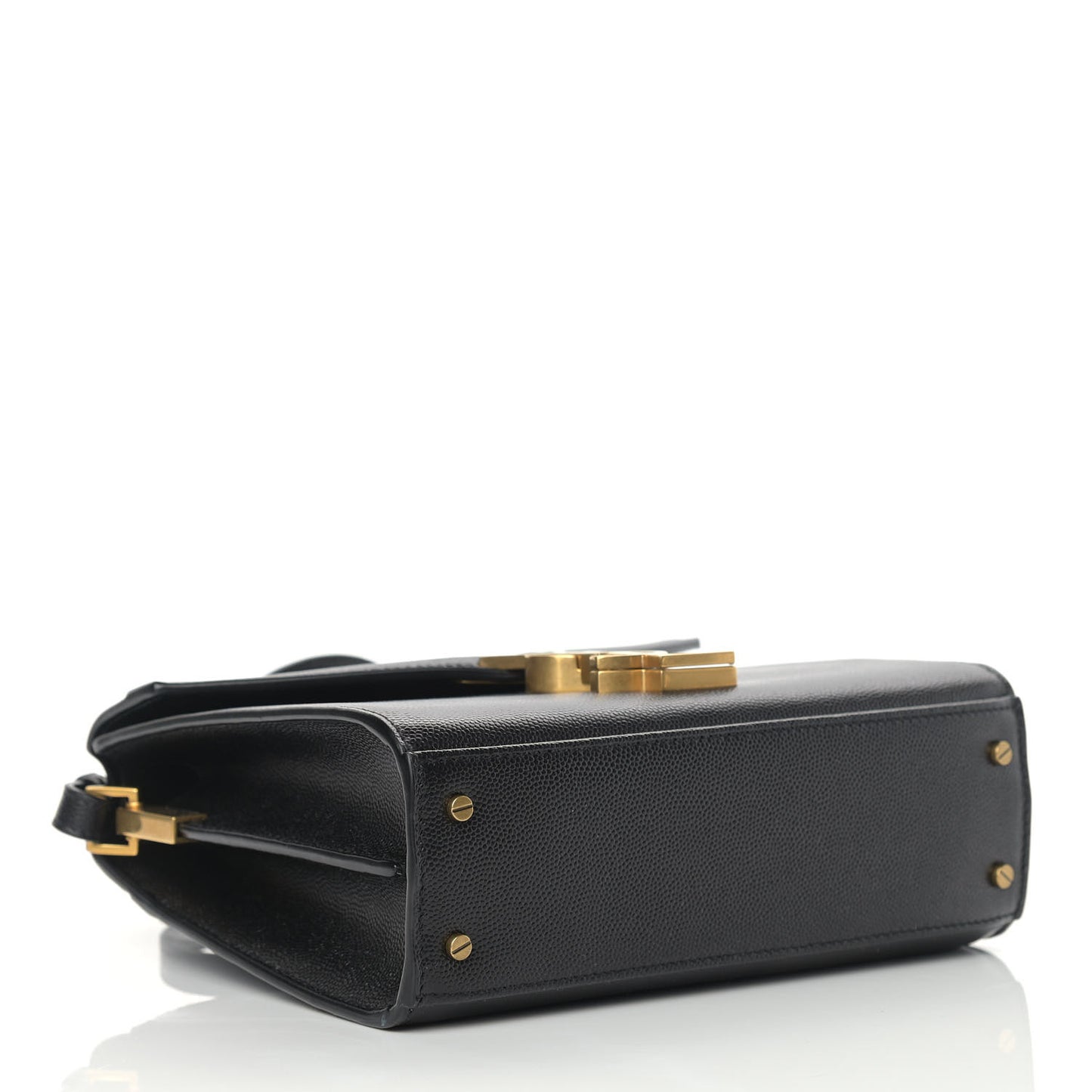 Grain de Poudre Mini Classic Monogram Cassandra Top Handle Black