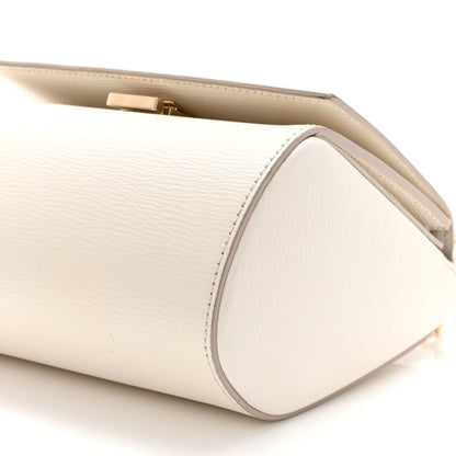 Givenchy Textured Calfskin Mini Pandora Box Chain Crossbody Bag White 9 of 11
