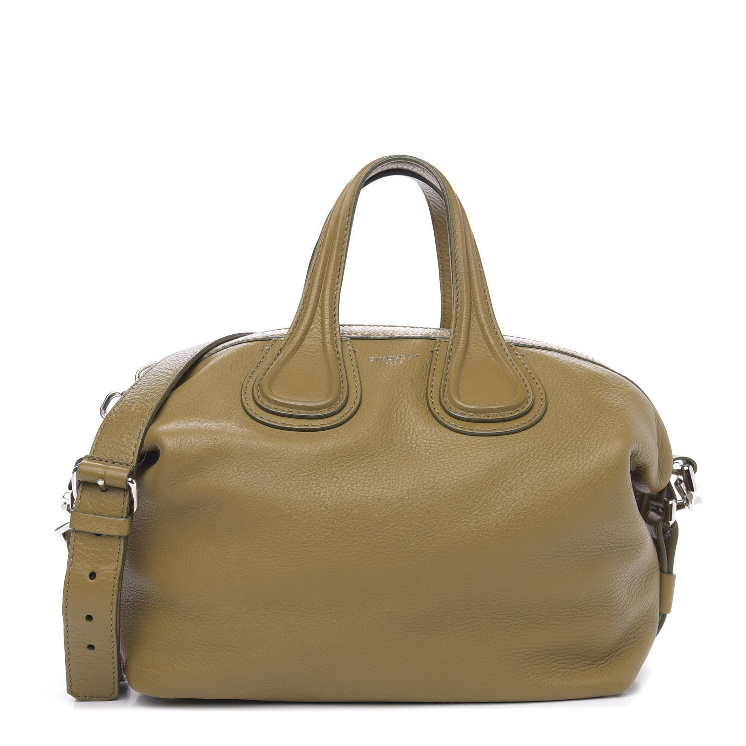 Givenchy Waxy Grained Calfskin Small Nightingale Olive 1 of 12