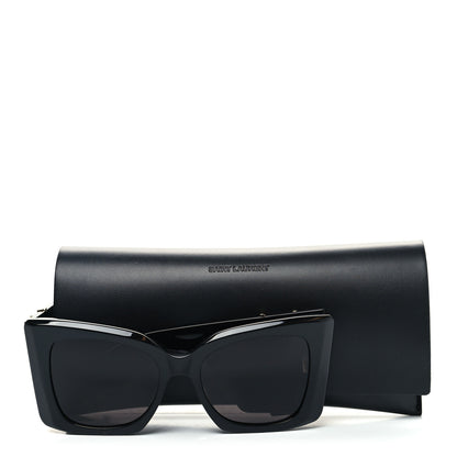 Saint Laurent Acetate Blaze Sunglasses SL M119 Black 8 of 8