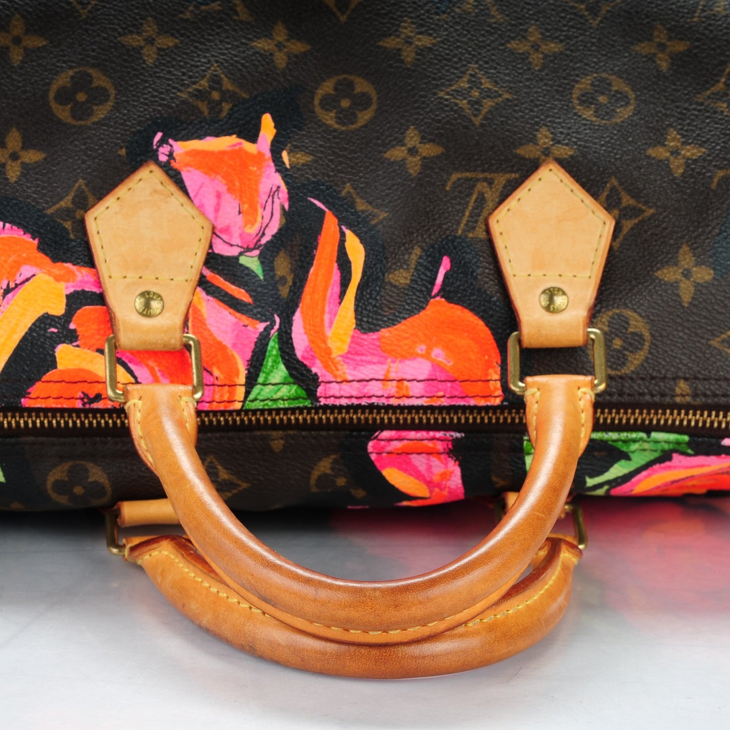 Monogram Roses Speedy 30