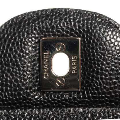 Chanel Caviar Jumbo Single Flap Black 6 of 8