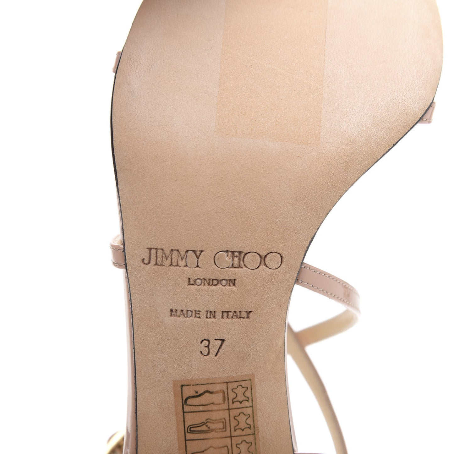 Patent Elaine Sandals 37 Blush