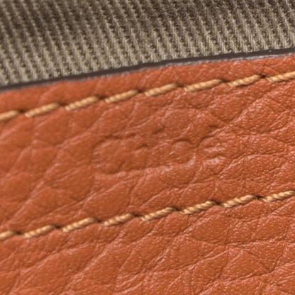 Chloe Calfskin Mini Marcie Round Crossbody Bag Tan 8 of 10