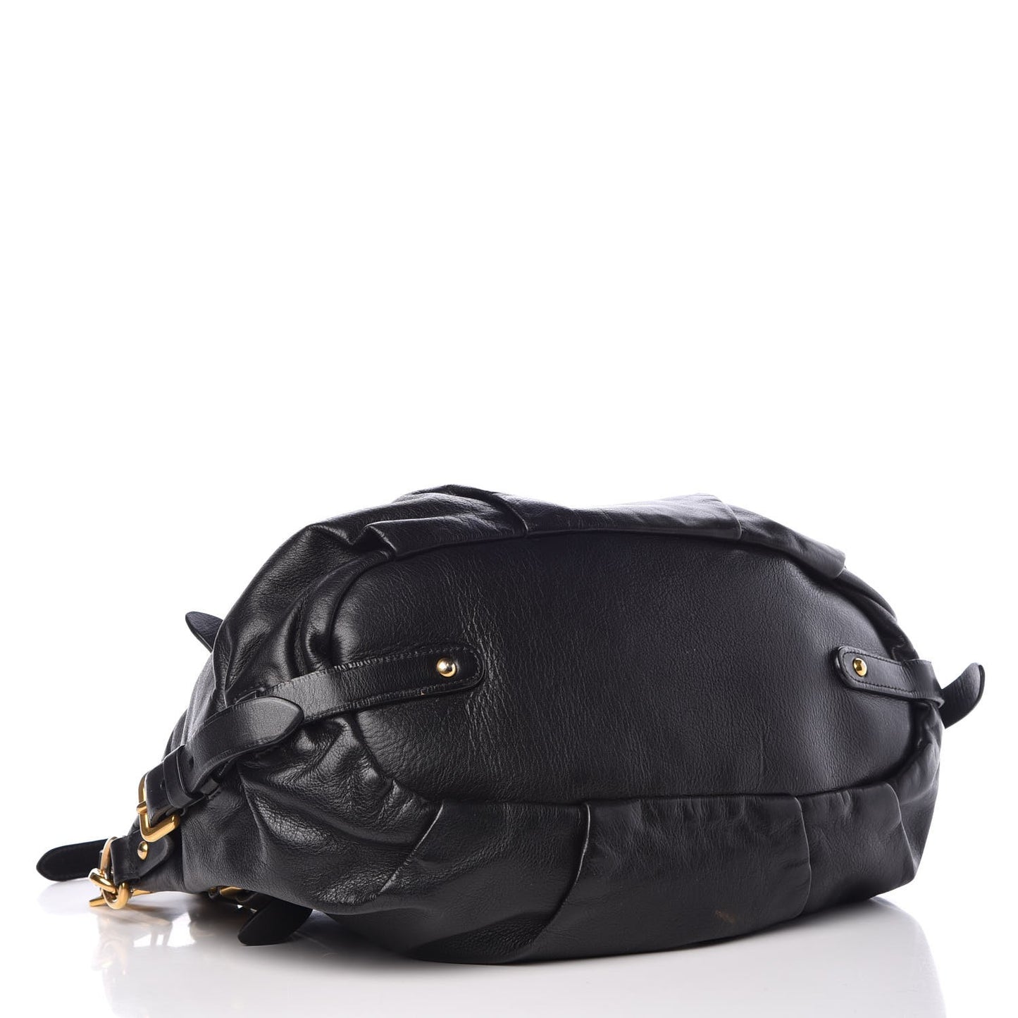 Soft Calf Shoulder Bag Black