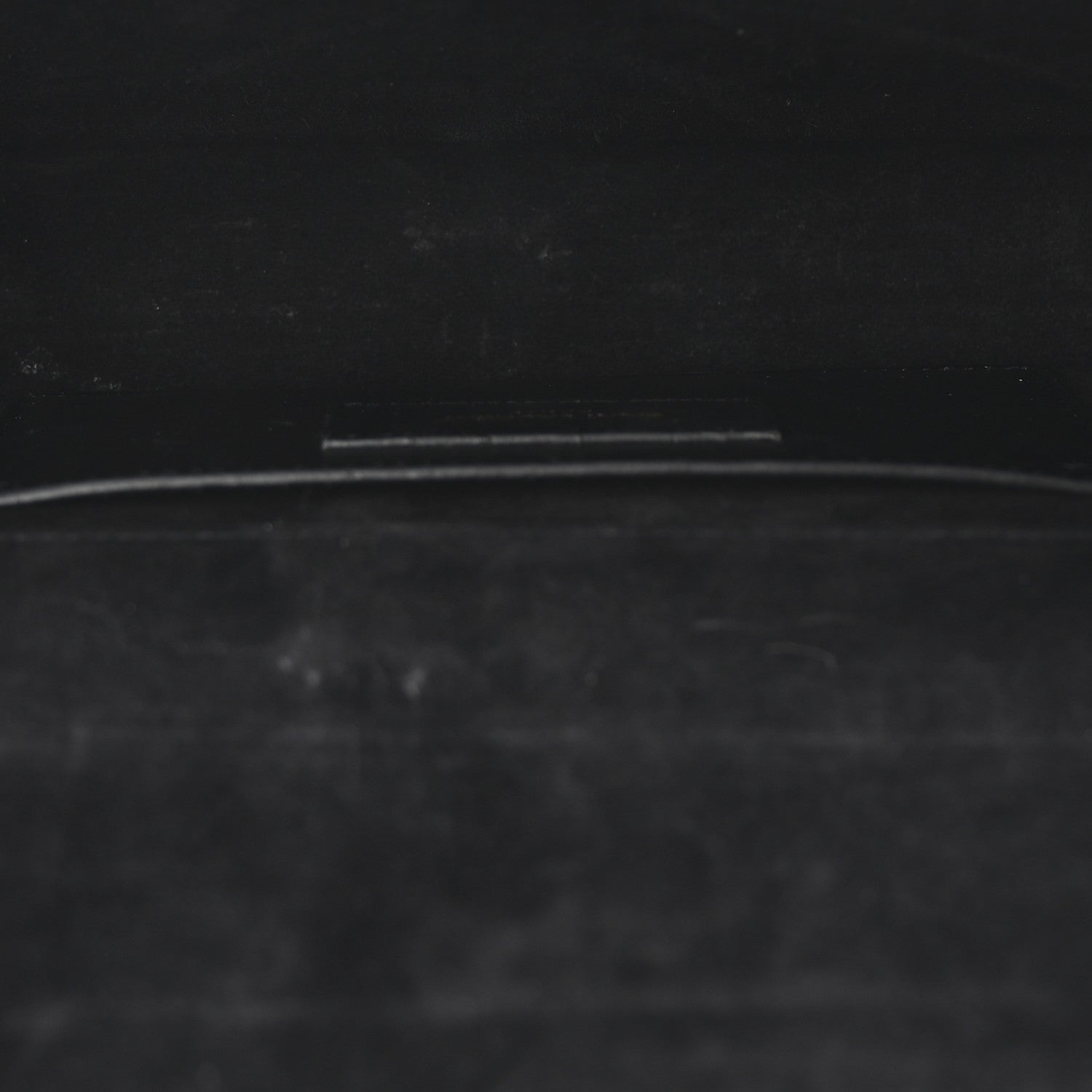 Saint Laurent Patent Grain De Poudre Monogram Cassandre Clutch Black 5 of 6
