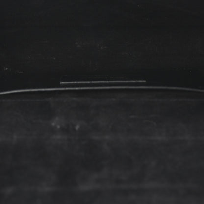 Saint Laurent Patent Grain De Poudre Monogram Cassandre Clutch Black 5 of 6