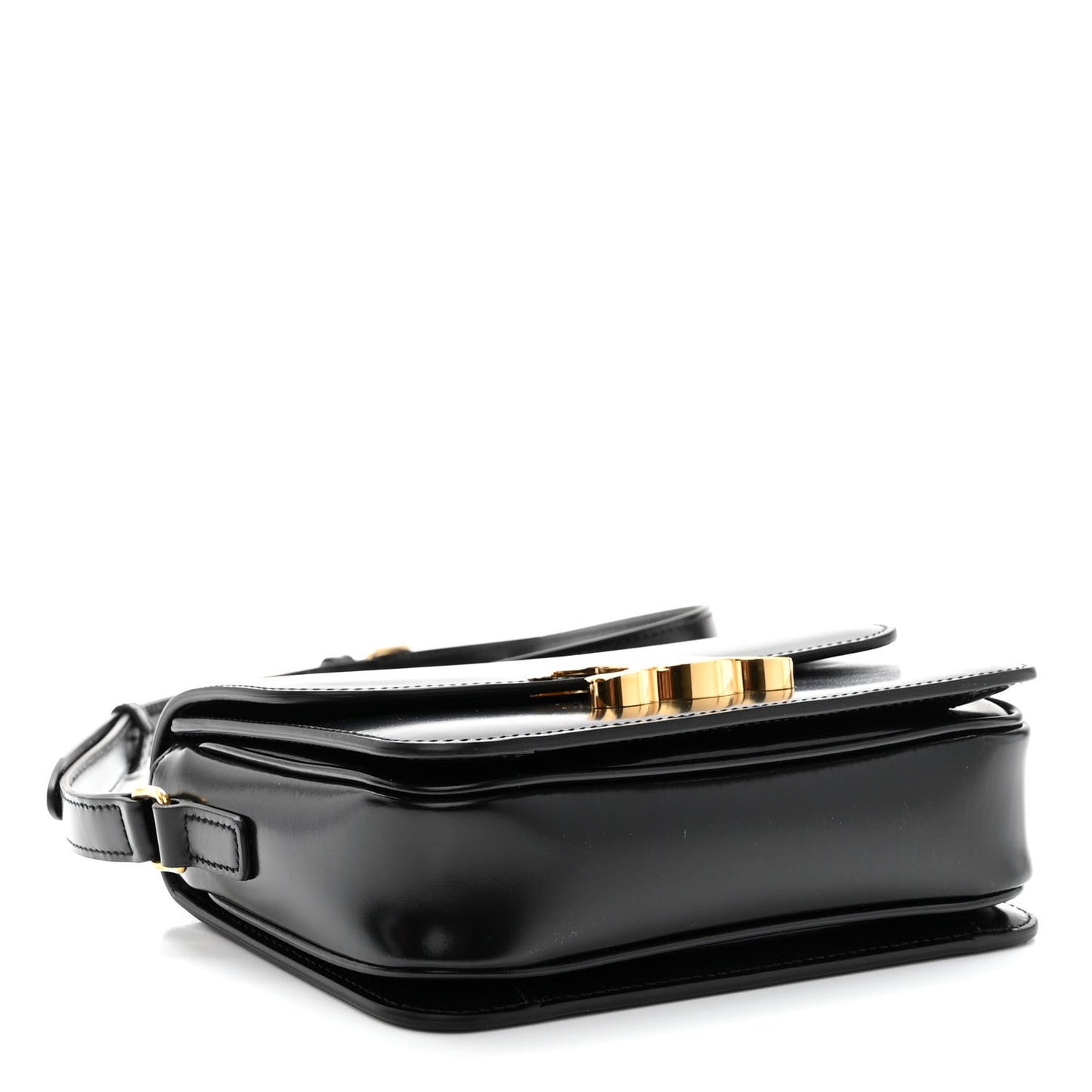 Shiny Calfskin Teen Triomphe Black